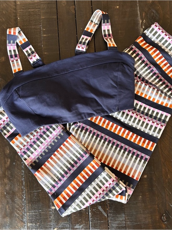 Prana Pants - Prana Striped Sports Bra and Leggings Set